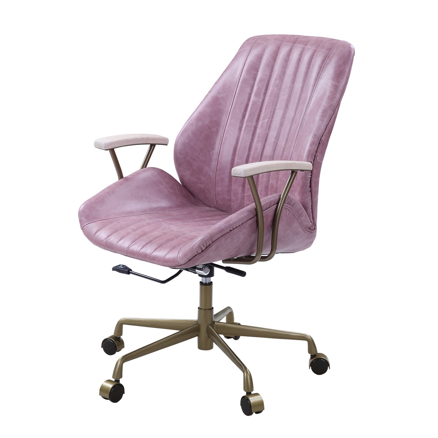 Hamilton Office Chair in Pink Top Grain Leather OF00399