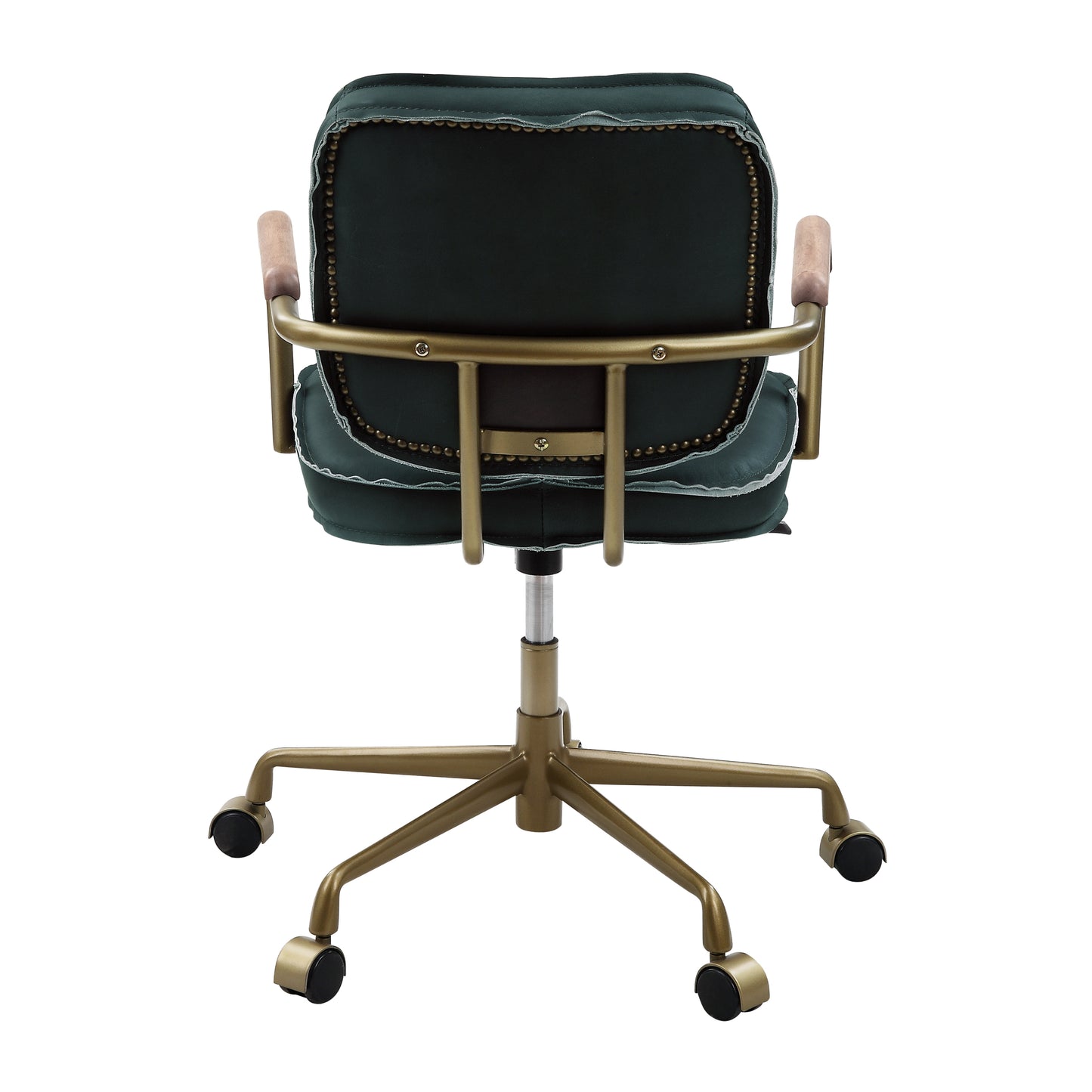 Siecross Office Chair, Emerald Green Leather 93171