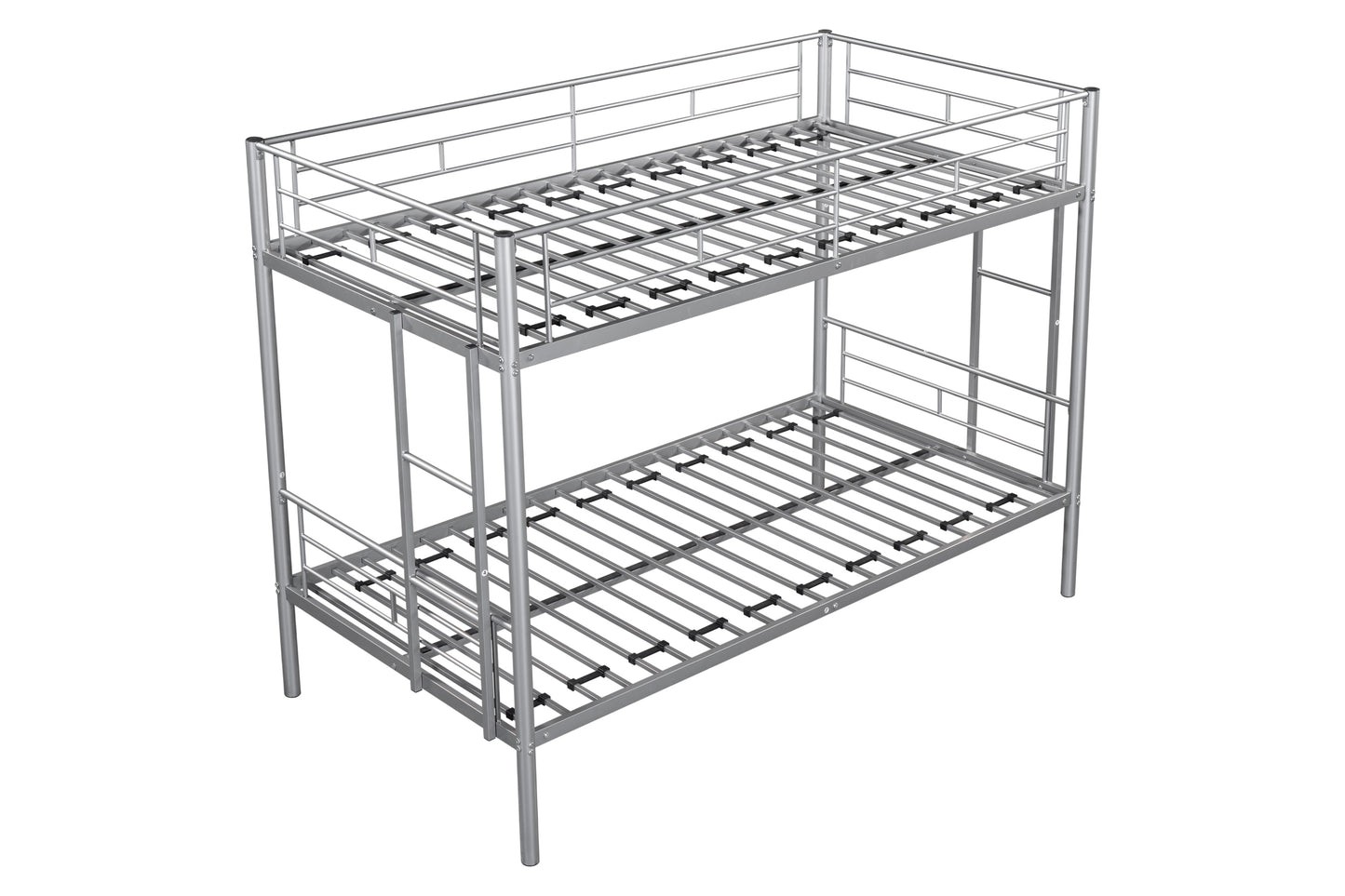 Robust Twin Metal Bunk Bed with Silent Design