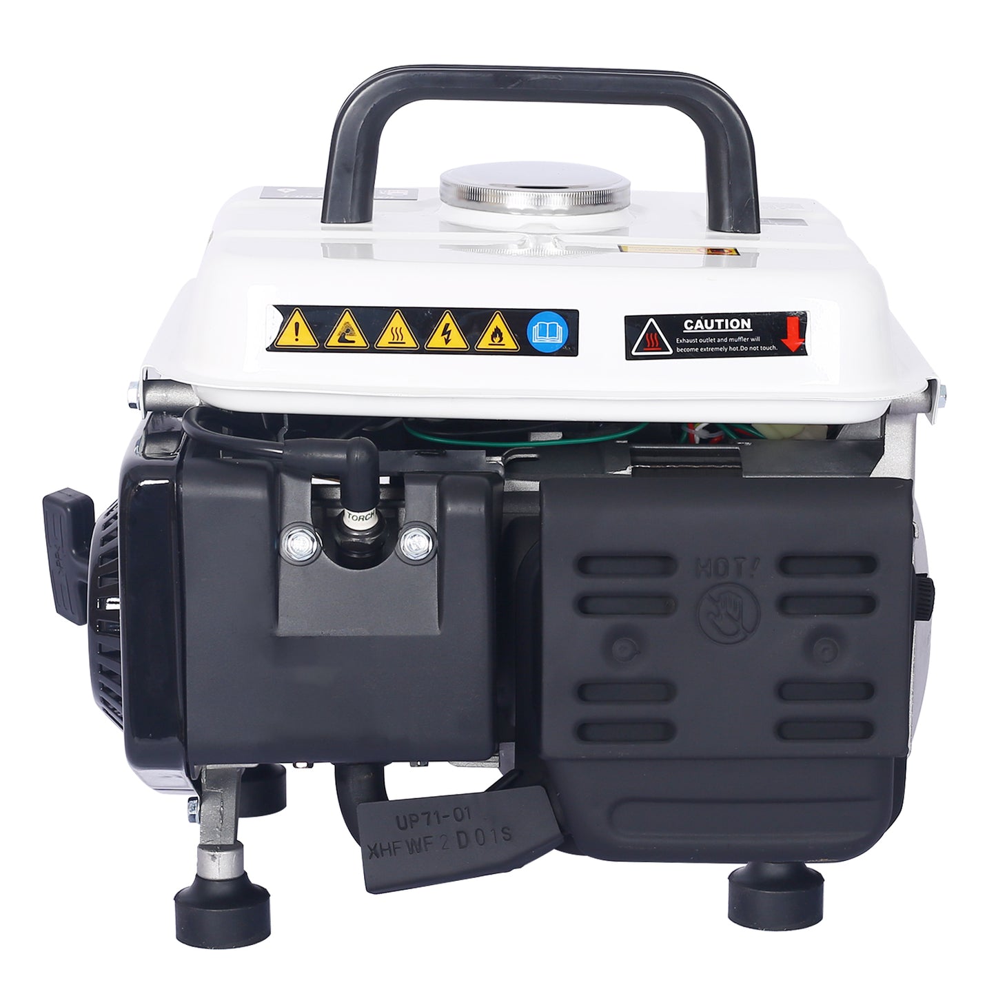 Portable Generator, Outdoor generator Low Noise, Gas Powered Generator,Generators for Home Use EPA Compliant