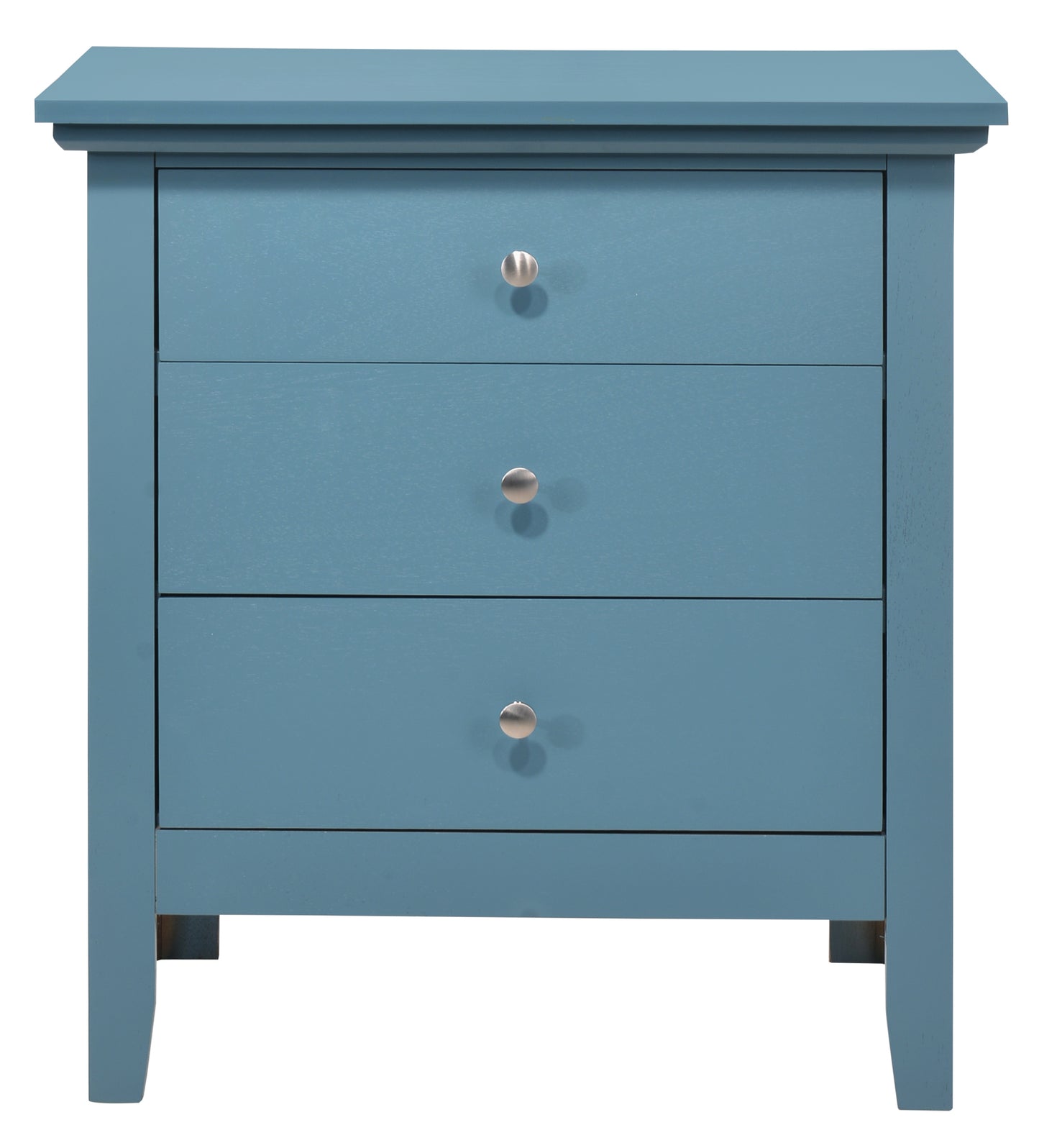 Hammond G5480-N 3 Drawer Nightstand , Teal