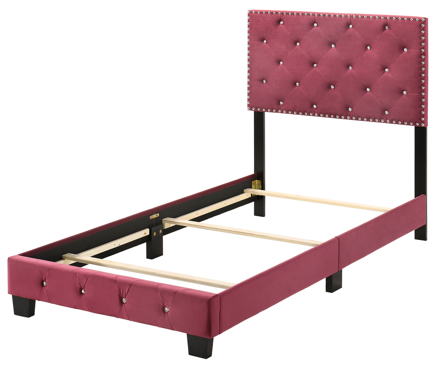 Suffolk G1403-TB-UP Twin Bed , CHERRY