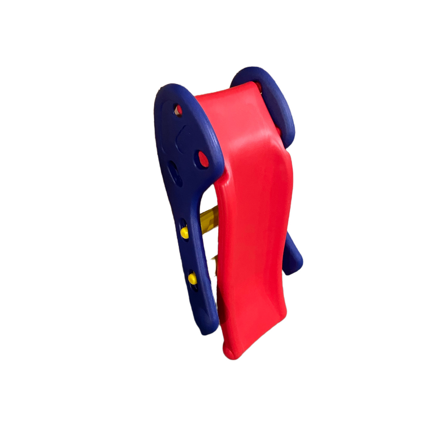 CE Approved Foldable Kids Plastic Slide - Blue Red Yellow