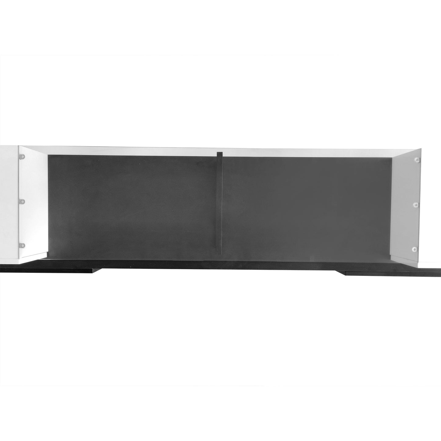 Innovative LED Glass TV Stand with High Gloss Finish and Versatile Storage Options