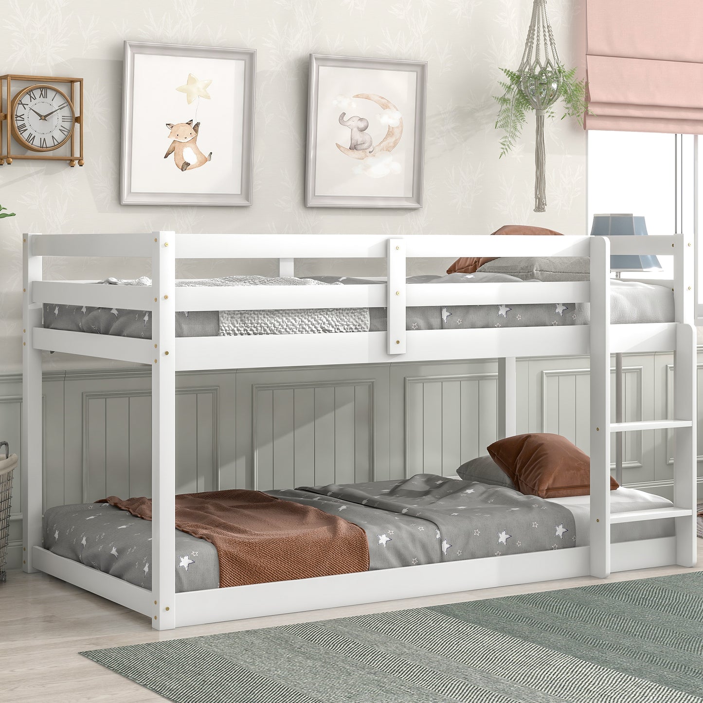 Loft Twin Bed , White