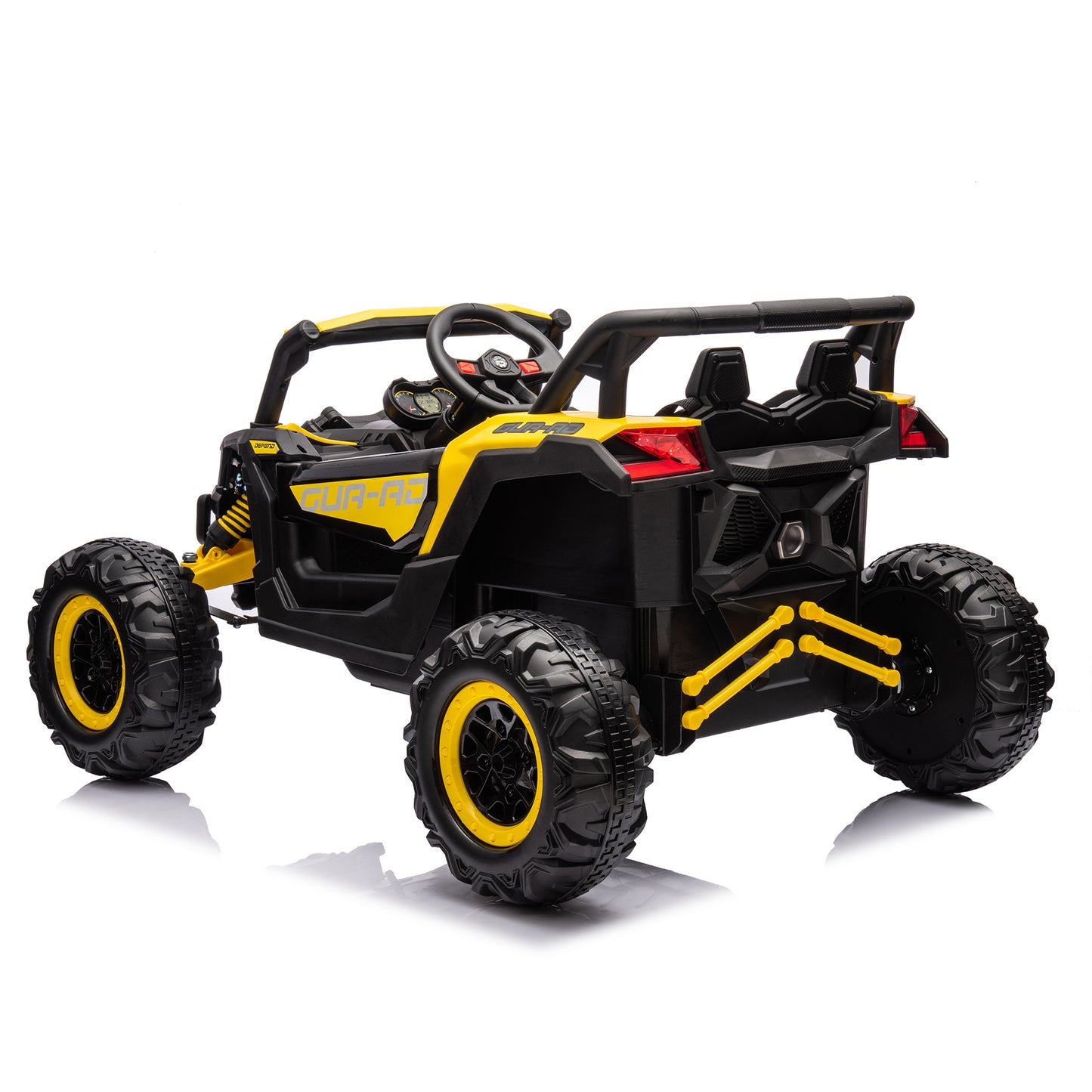 12V UTV Ride-On Car for Kids with Remote Control, Music Player, and LED Lights