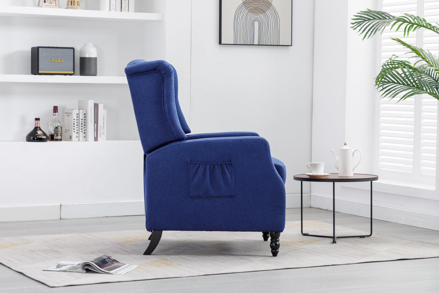 Elegant Upholstered Recliner Chair for Cozy Living