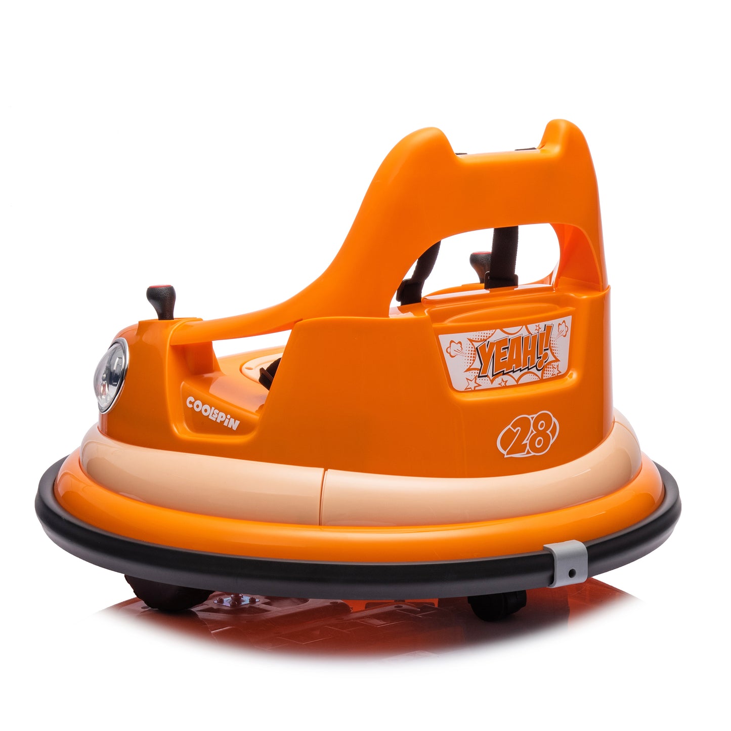 12V Ride-On Bumper Car for Kids with Remote Control and Safety Features