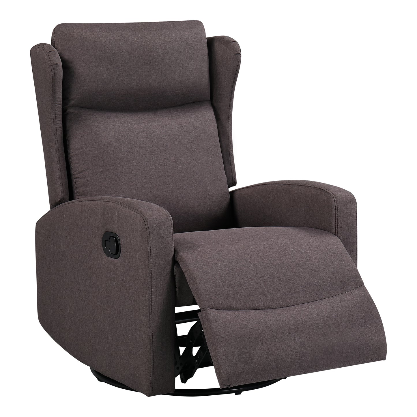 Adjustable Swivel Rocking Recliner Chair with Lumbar Support and Versatile Positions