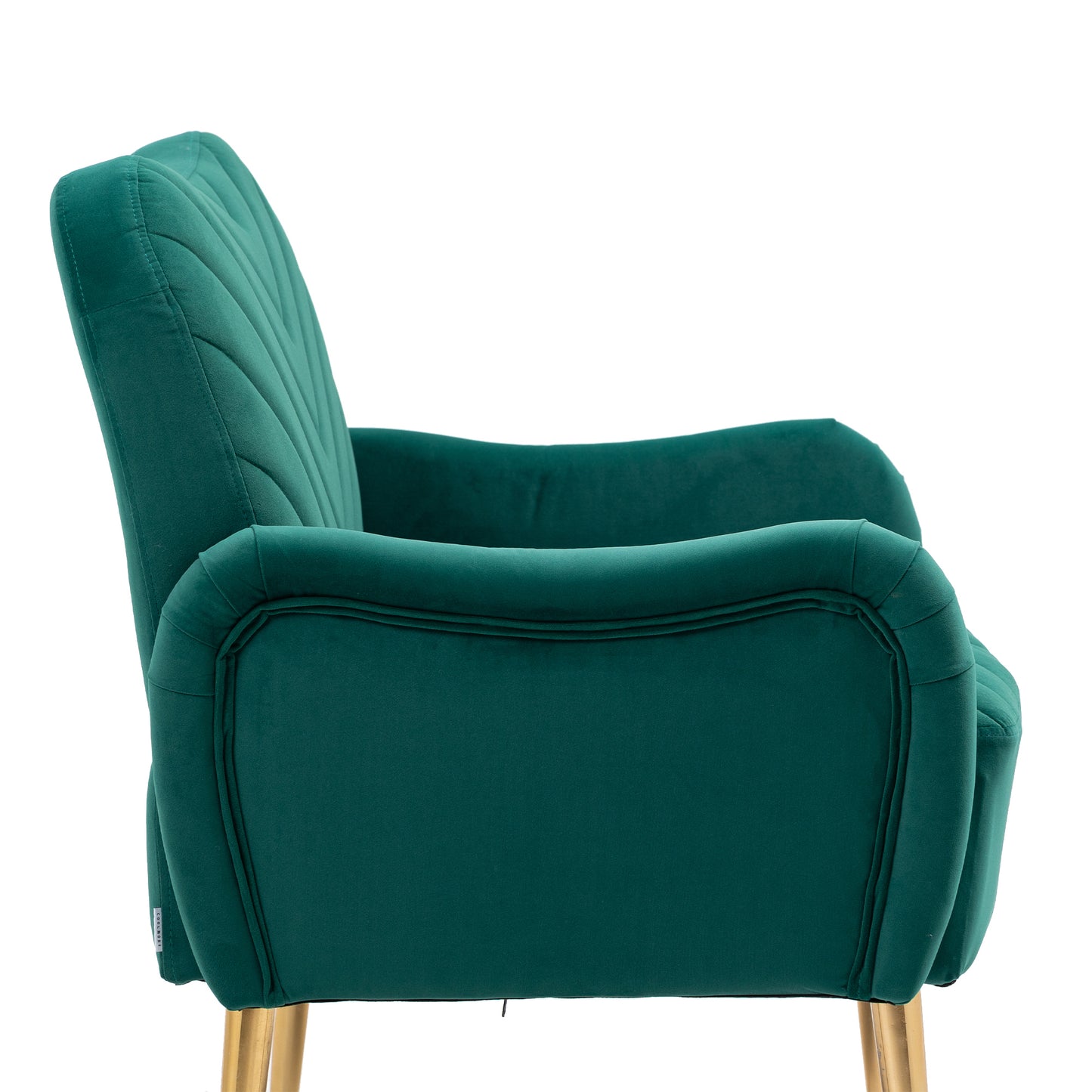 Velvet Chair , Accent  chair/ Living room lesiure chair with metal feet