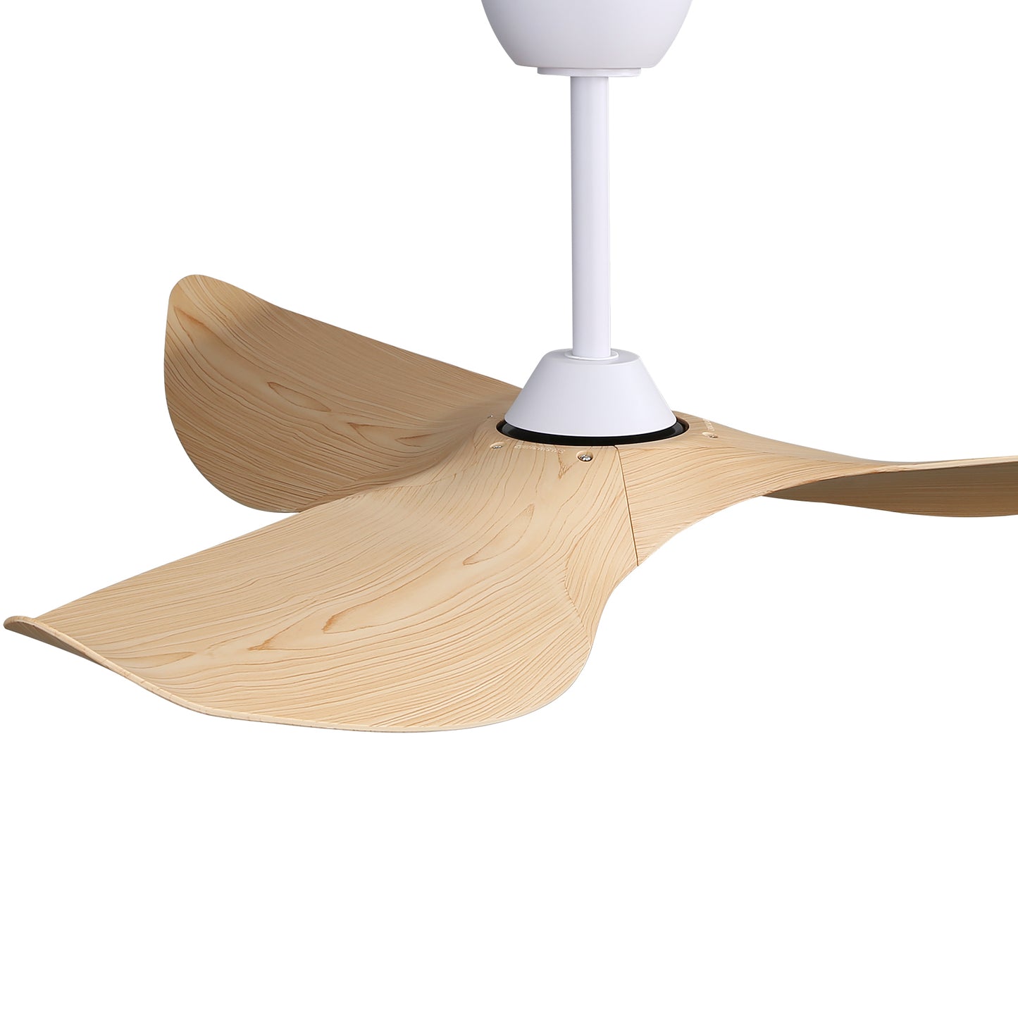 52 Inch Modern Reversible Ceiling Fan with Energy-Efficient DC Motor and Remote Control