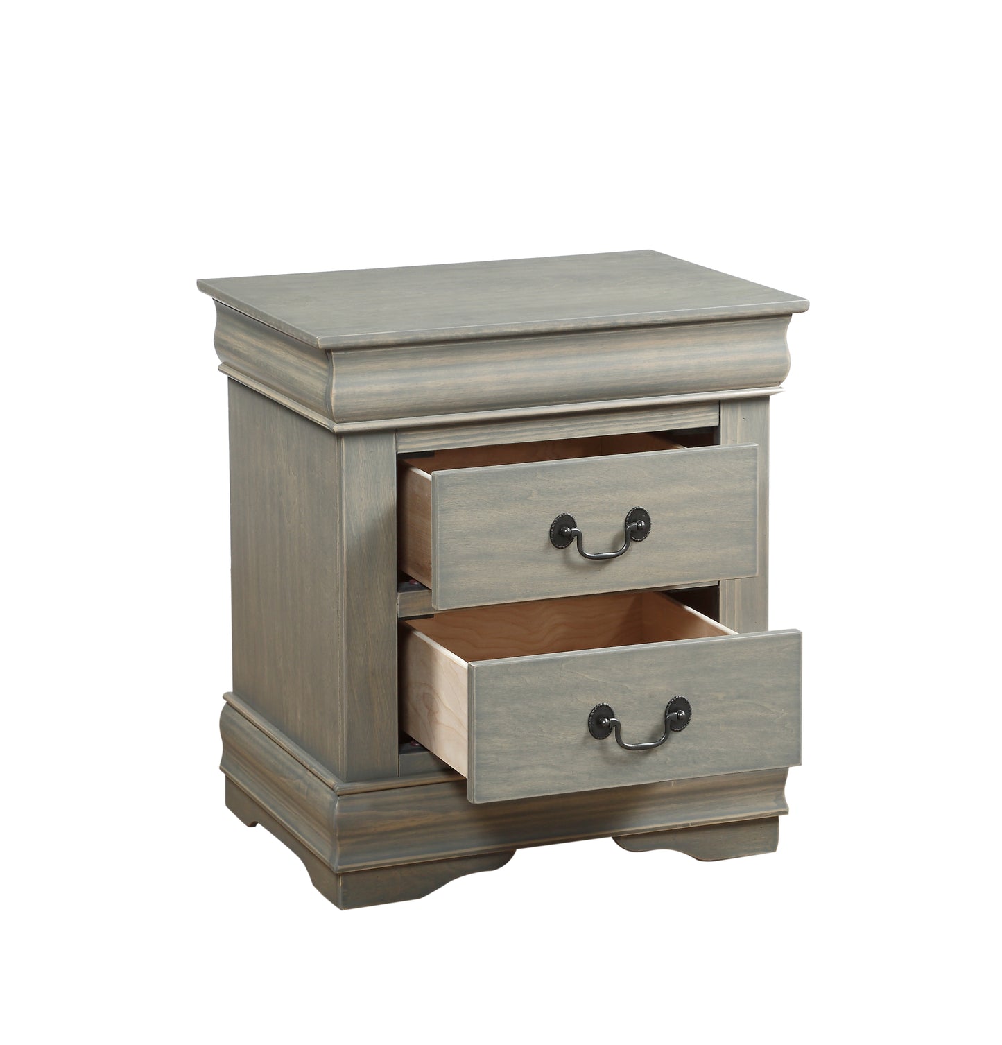 Louis Philippe Nightstand in Antique Gray 23863