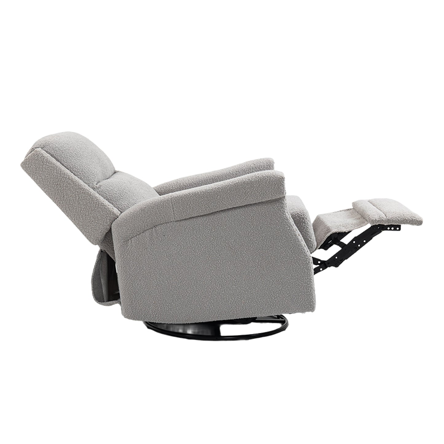 360° Swivel Recliner Chair with Rocking and Reclining Functions