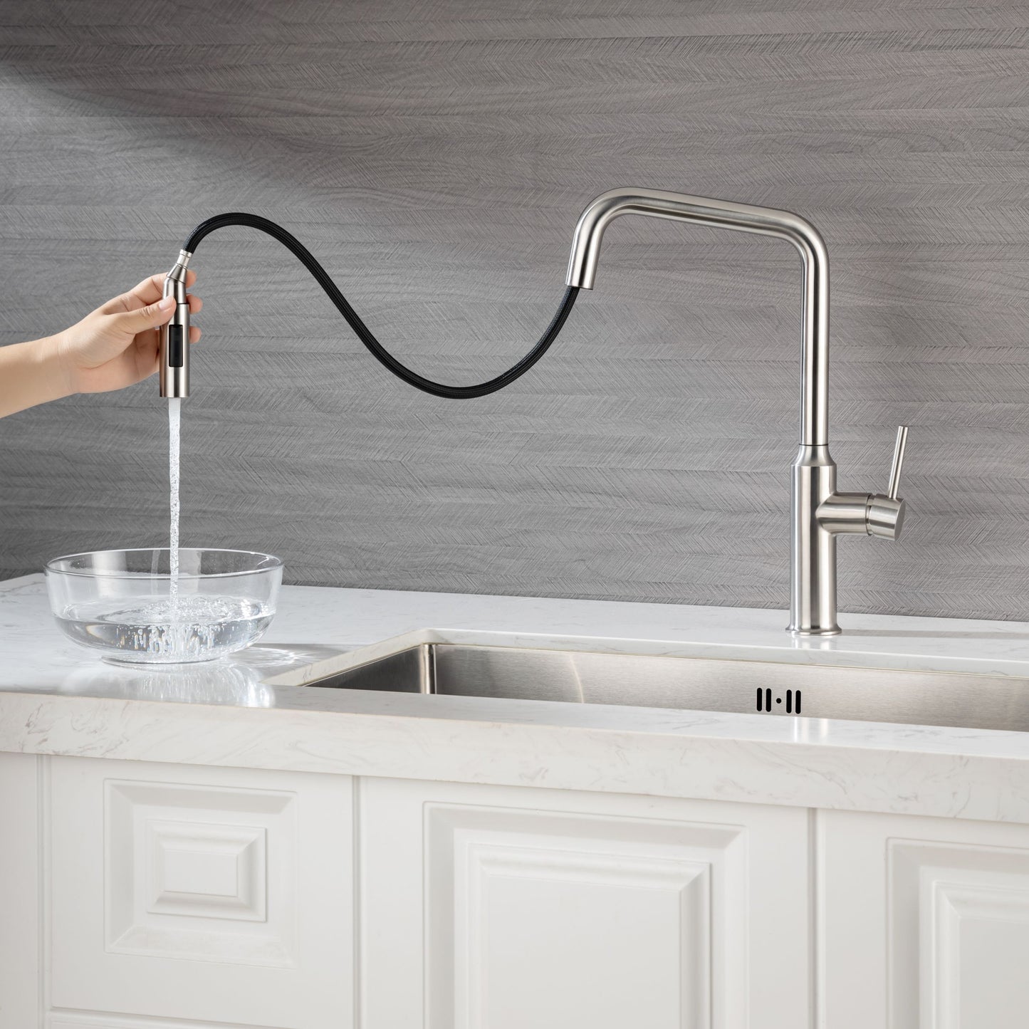 Rainlex Pull Down Kitchen Faucet