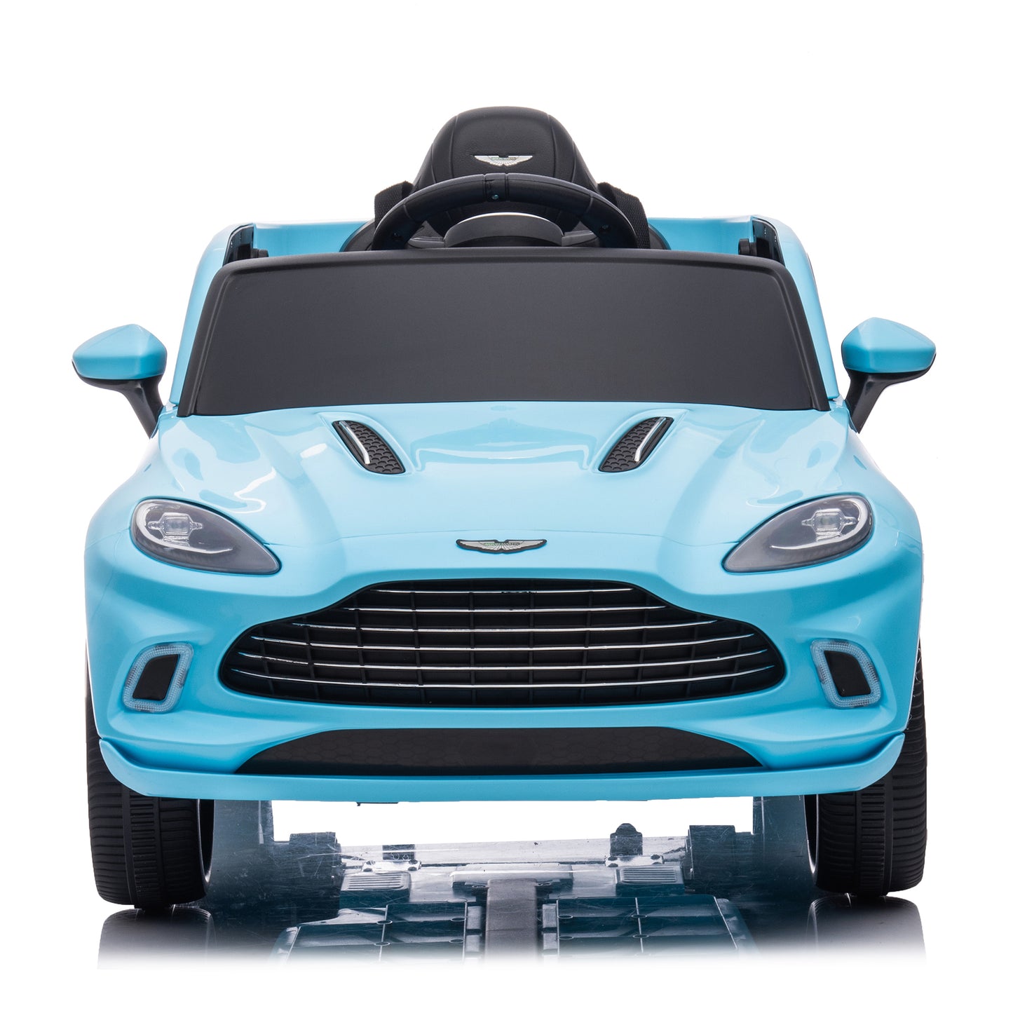 12V Dual-drive remote control electric Kid Ride On Car,Battery Powered Kids Ride-on Car Blue, 4 Wheels Children toys vehicle,LED Headlights,remote control,music,USB.