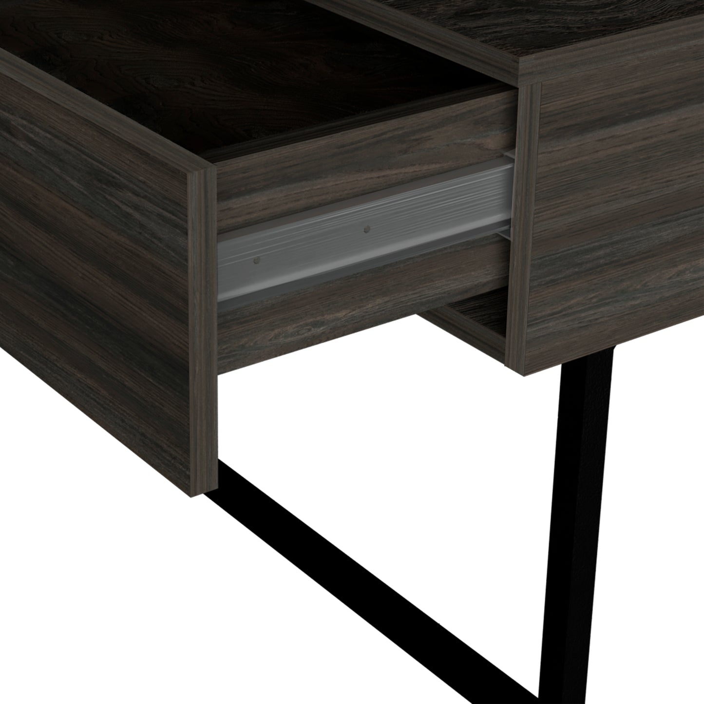 Dazza Lift Top Coffee Table with Hidden Storage in Carbon Espresso / Onyx Finish