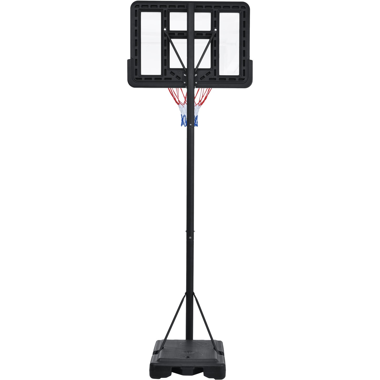 Portable Basketball Hoop Basketball System 4.76-10ft Height Adjustable for Youth Adults LED Basketball Hoop Lights, Colorful lights, Waterproof,Super Bright to Play at Night Outdoors,Good Gift for Kid