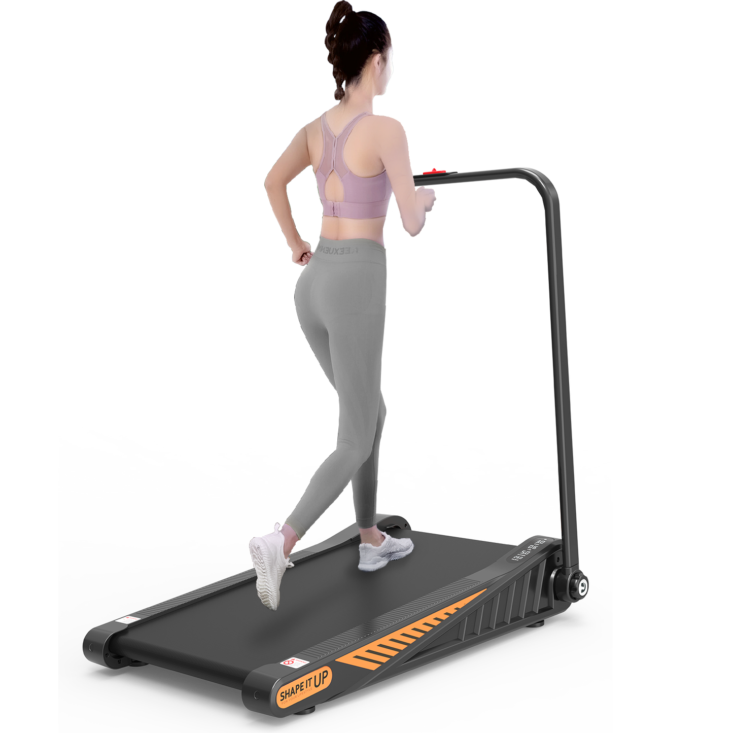 Under Desk Walking Pad, Treadmill 8% Incline 2.5HP 280LBS with Remote Control