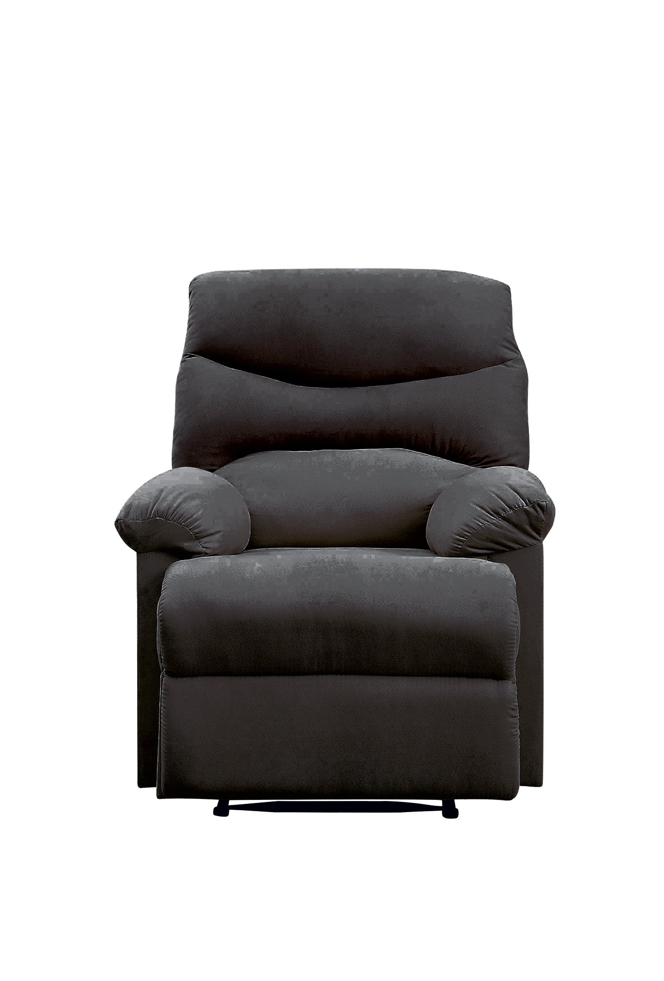 Black Woven Fabric Arcadia Recliner with Motion Mechanism