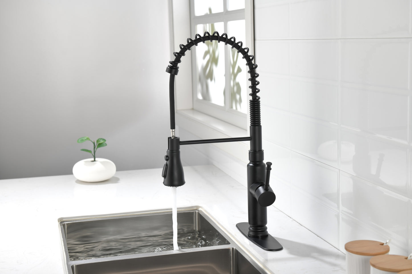 Touch Kitchen Faucet with Pull Down Sprayer