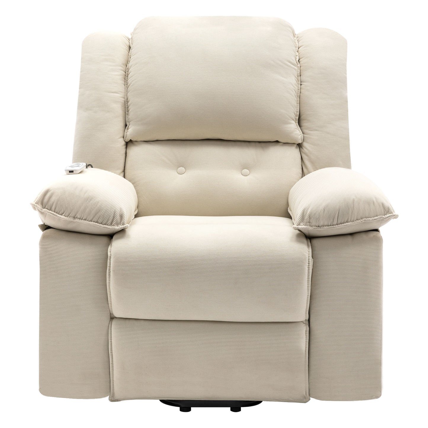 Adjustable Massage and Heating Power Lift Recliner Chair with Side Pocket