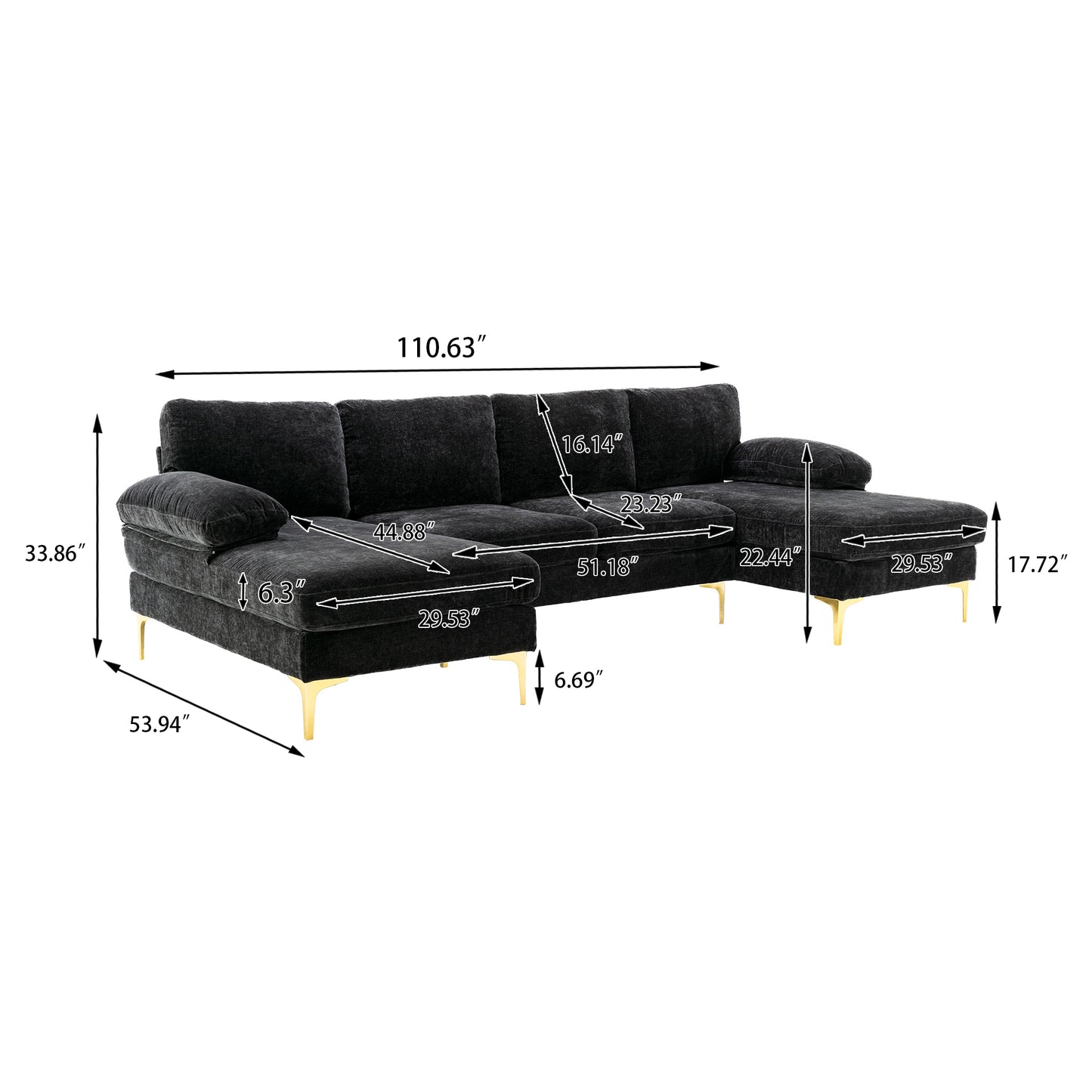 Accent sofa /Living room sofa sectional  sofa