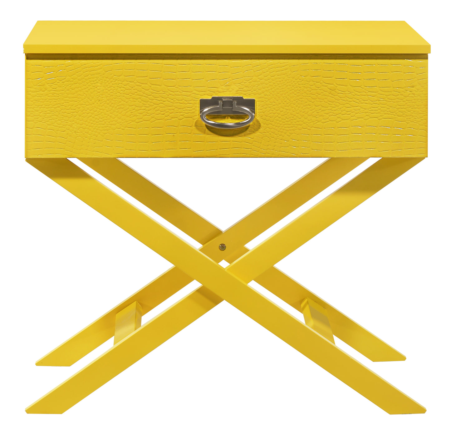 Xavier G0073-N Nightstand , Yellow