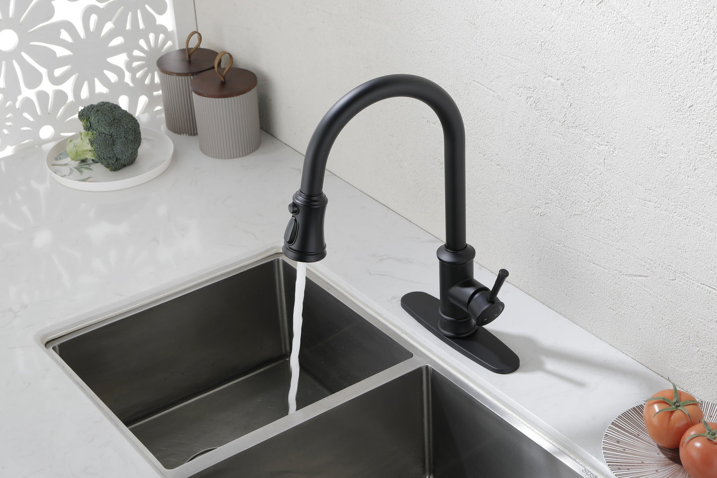 Kitchen Faucet with Pull Out Spraye