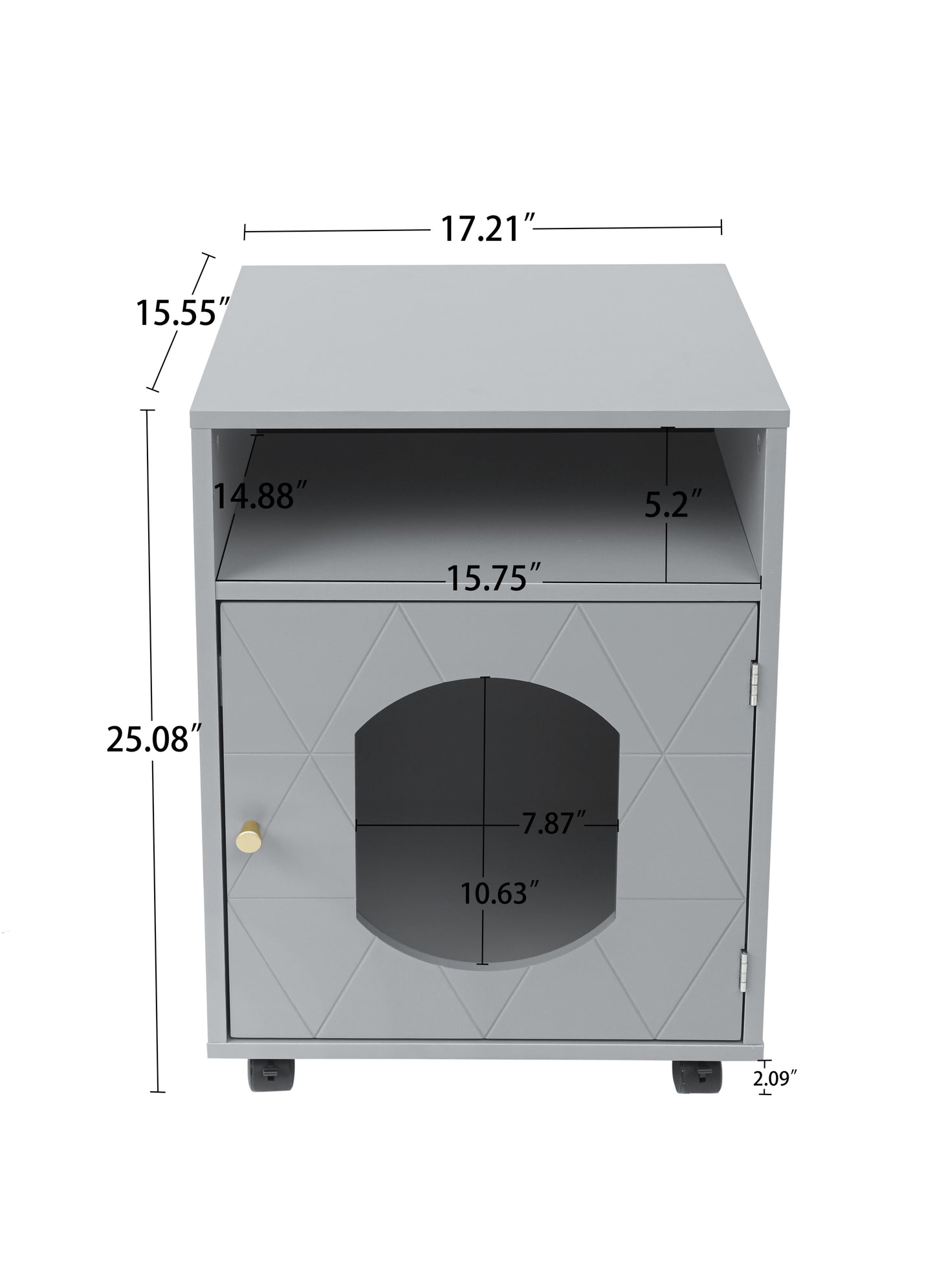 Pet house, Hidden Cat Home Side Table, Suitable for bedroom,  living room, study and other spaces