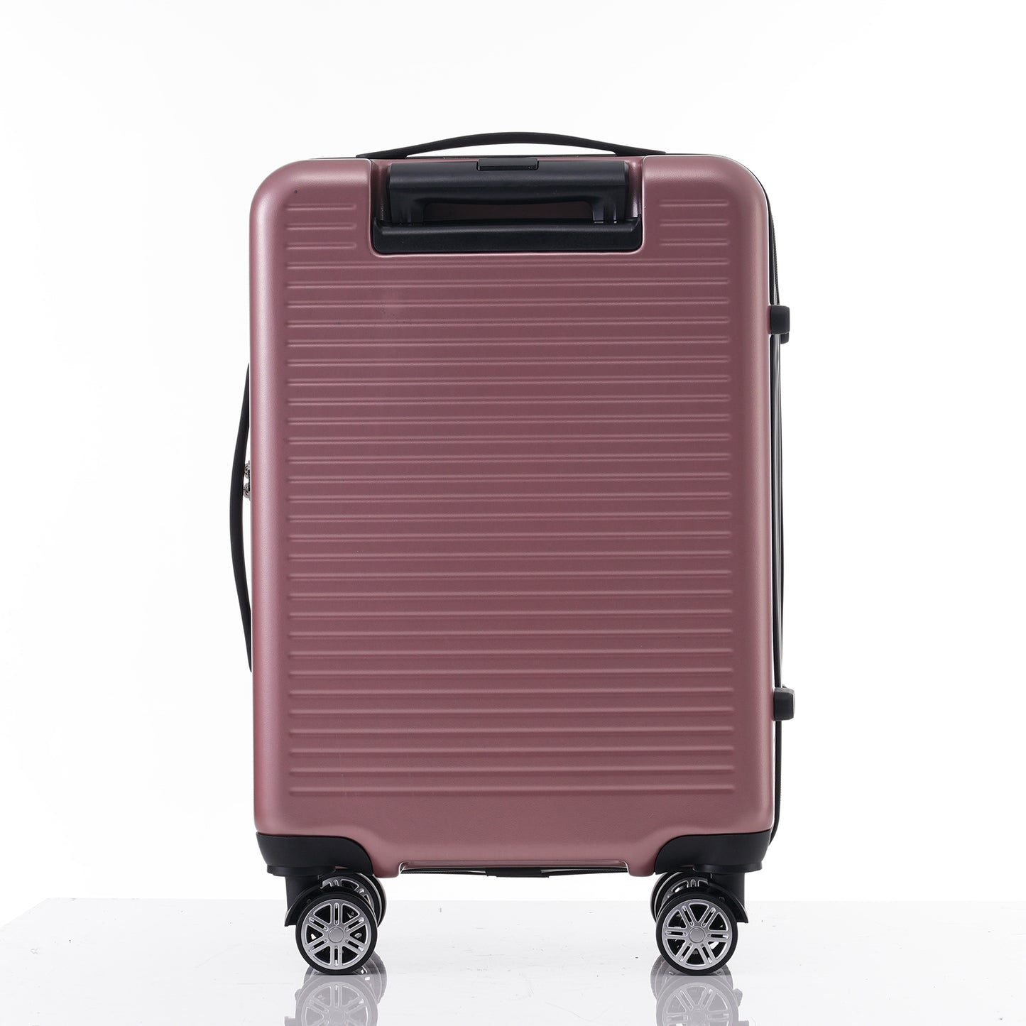 Carry-on Luggage 20 Inch Front Open Luggage Lightweight Suitcase with Front Pocket and USB Port, 1 Portable Carrying Case