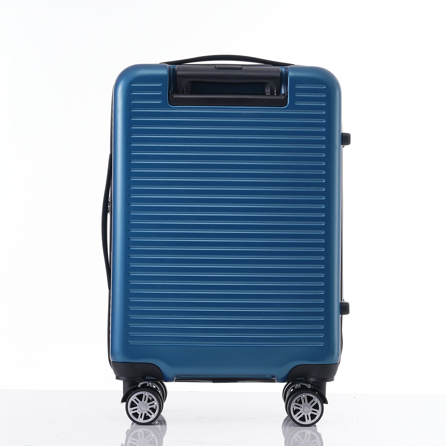 Carry-on Luggage 20 Inch Front Open Luggage Lightweight Suitcase with Front Pocket and USB Port, 1 Portable Carrying Case