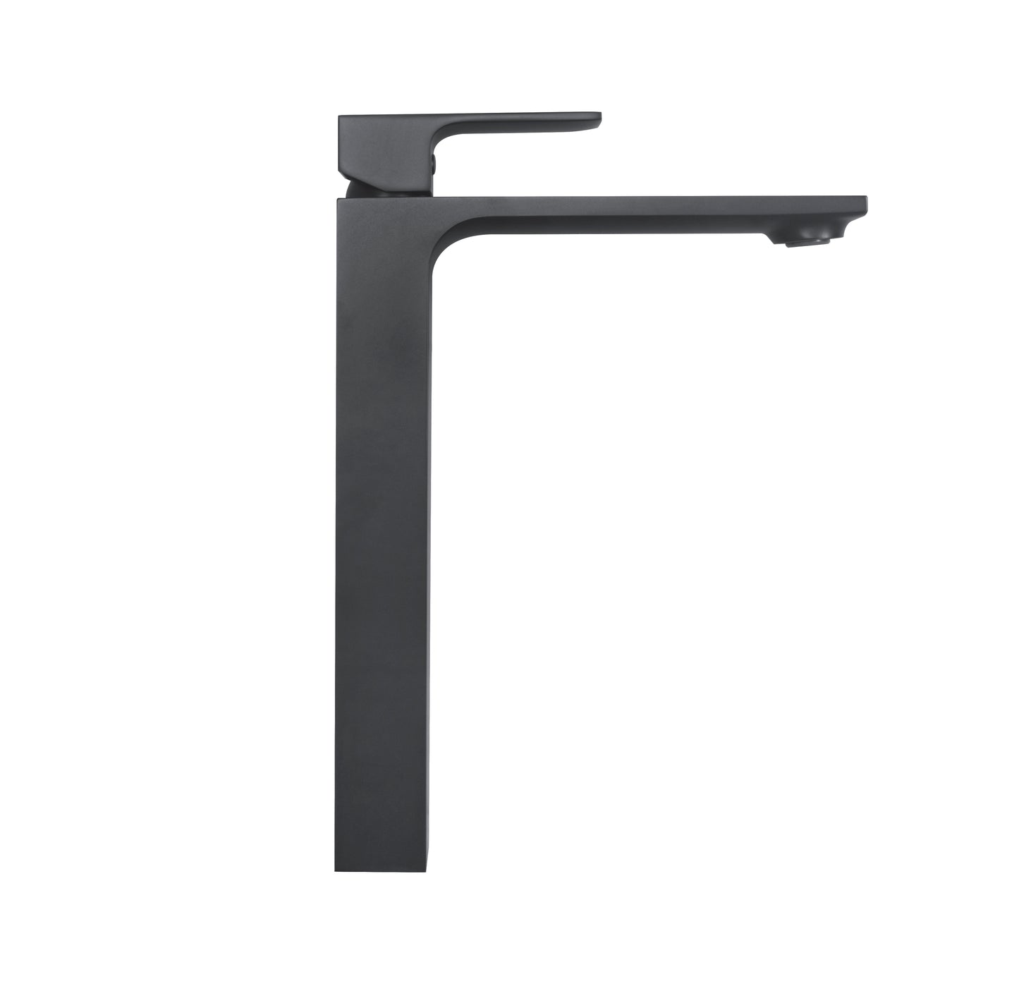 Upgrade Your Bathroom with Our Modern Matte Black Brass Faucet