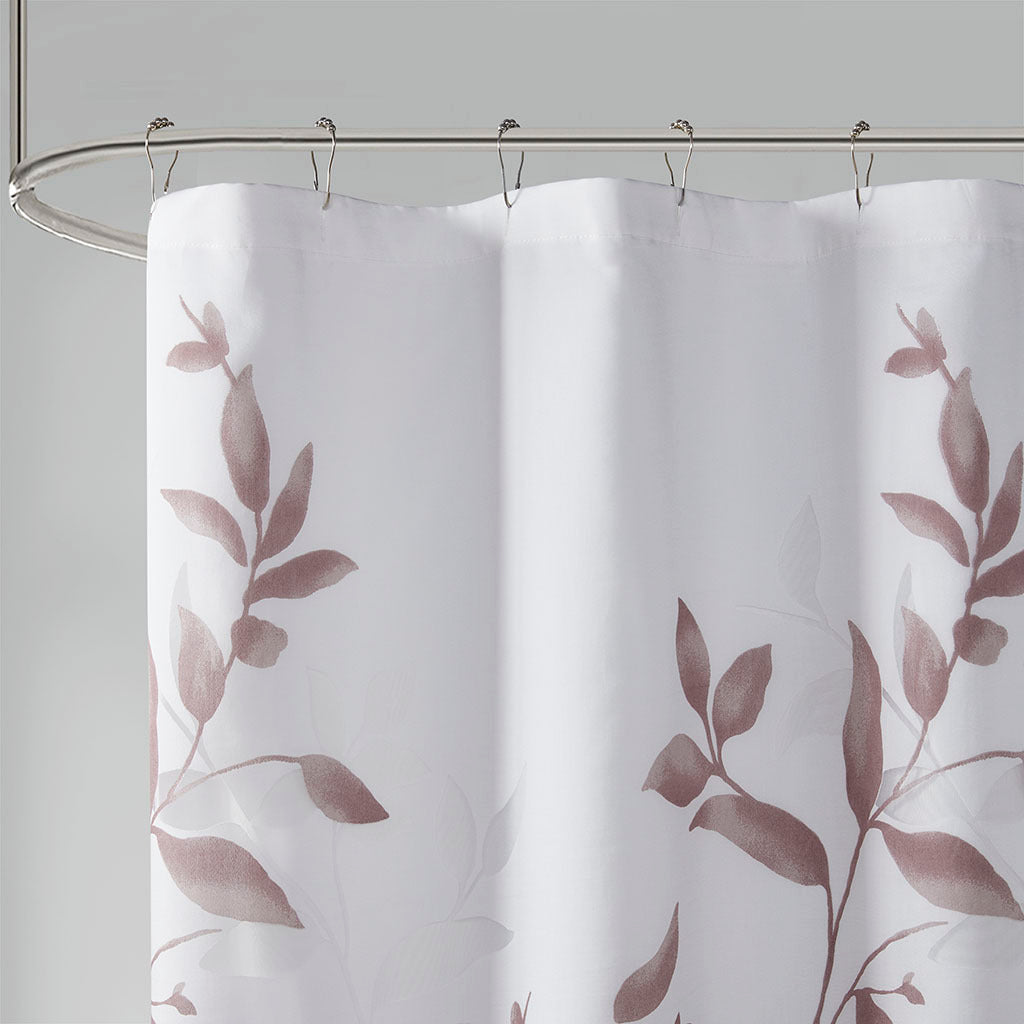 Cecily Mauve Botanical Shower Curtain