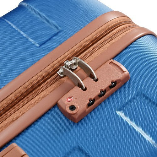 Luggage Sets New Model Expandable ABS Hardshell 3pcs Clearance Luggage Hardside Lightweight Durable Suitcase sets Spinner Wheels Suitcase with TSA Lock 20''24''28''( navy and brown)