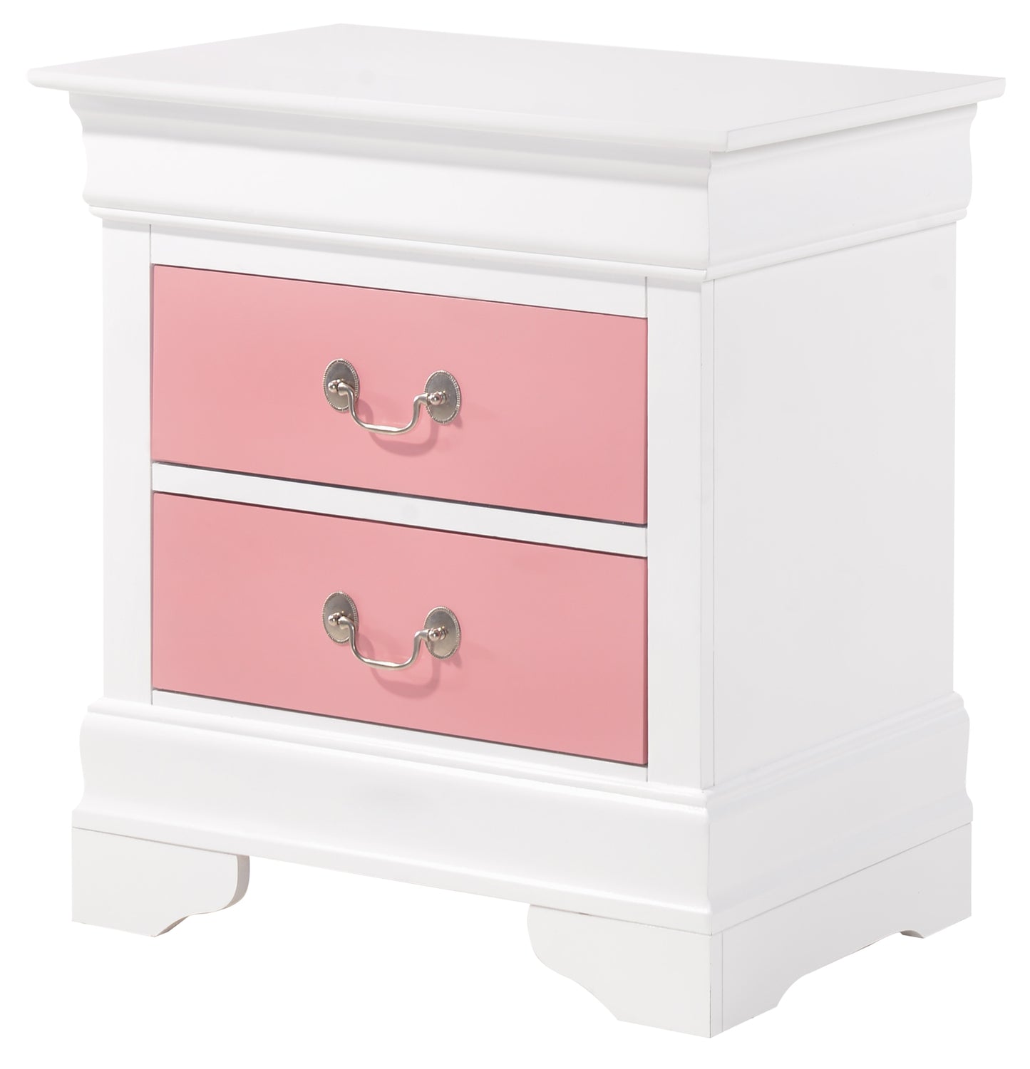 Louis Phillipe G3193-N Nightstand , Pink