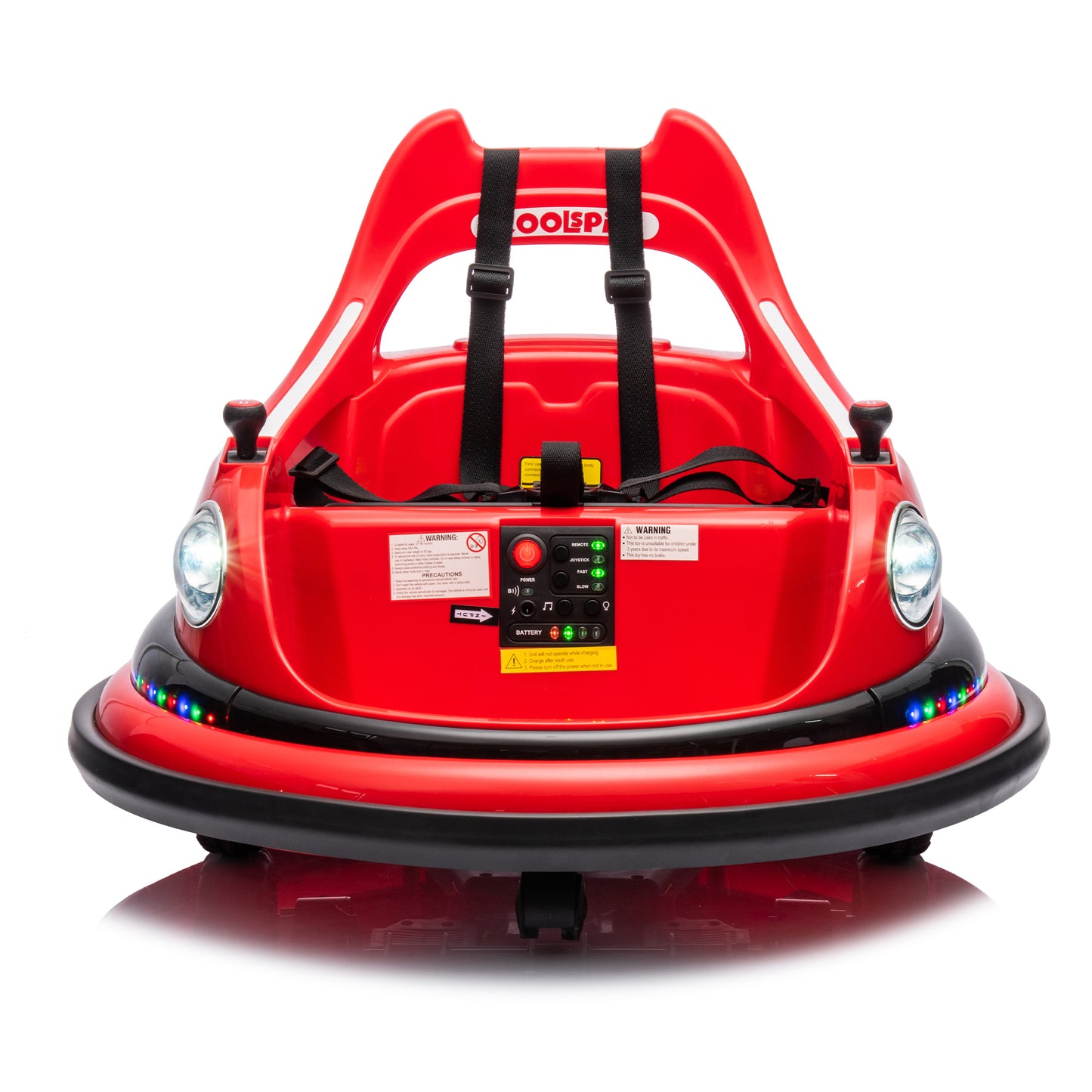 Electric Remote Control Bumper Car for Kids 1.5-5 Years Old