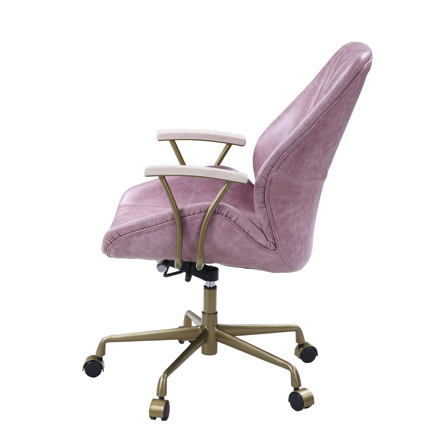 Hamilton Office Chair in Pink Top Grain Leather OF00399