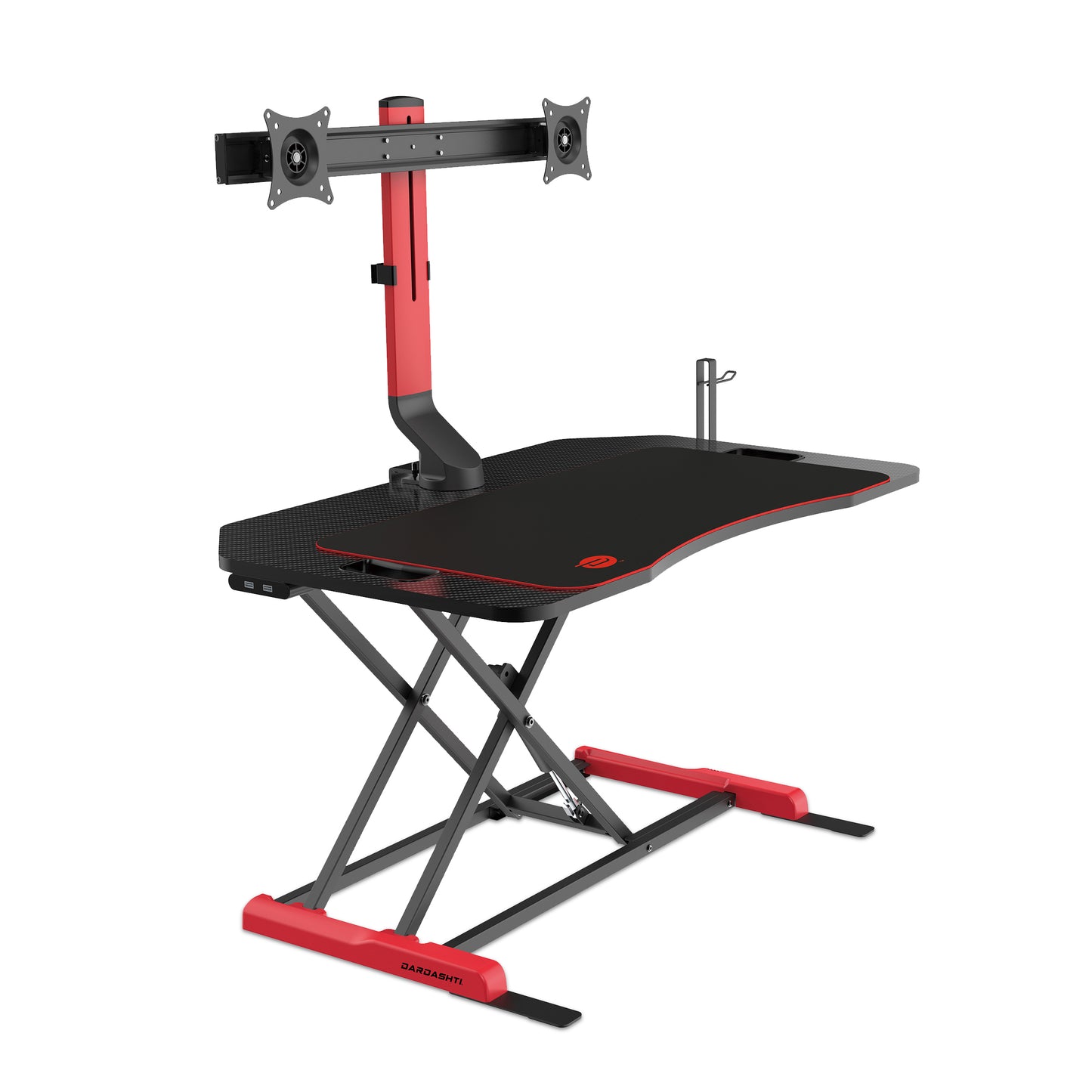 Dardashti Gaming Riser in Red and Black