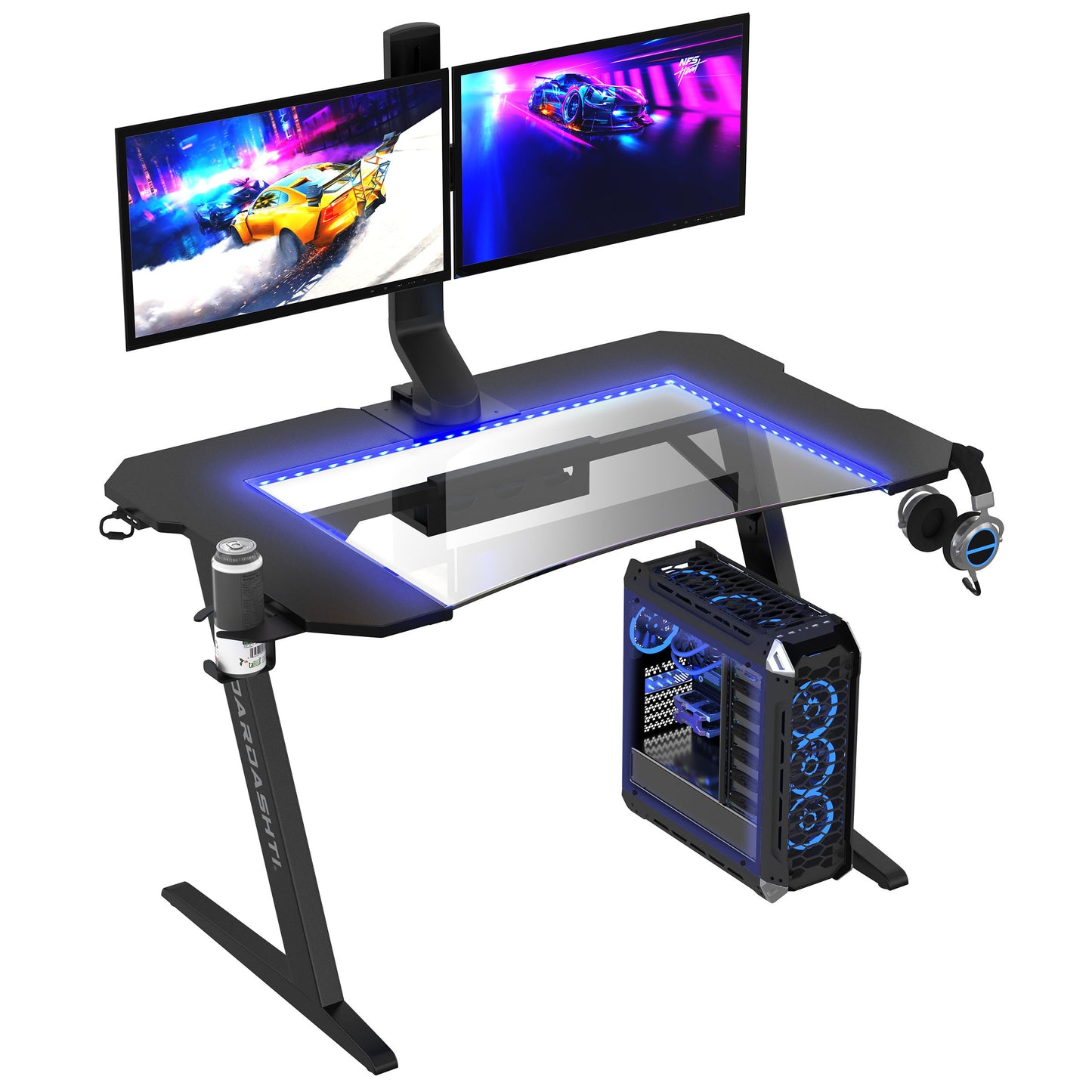 Midnight Gaming Desk Z1-21 by Dardashti for Ultimate Gaming Experience