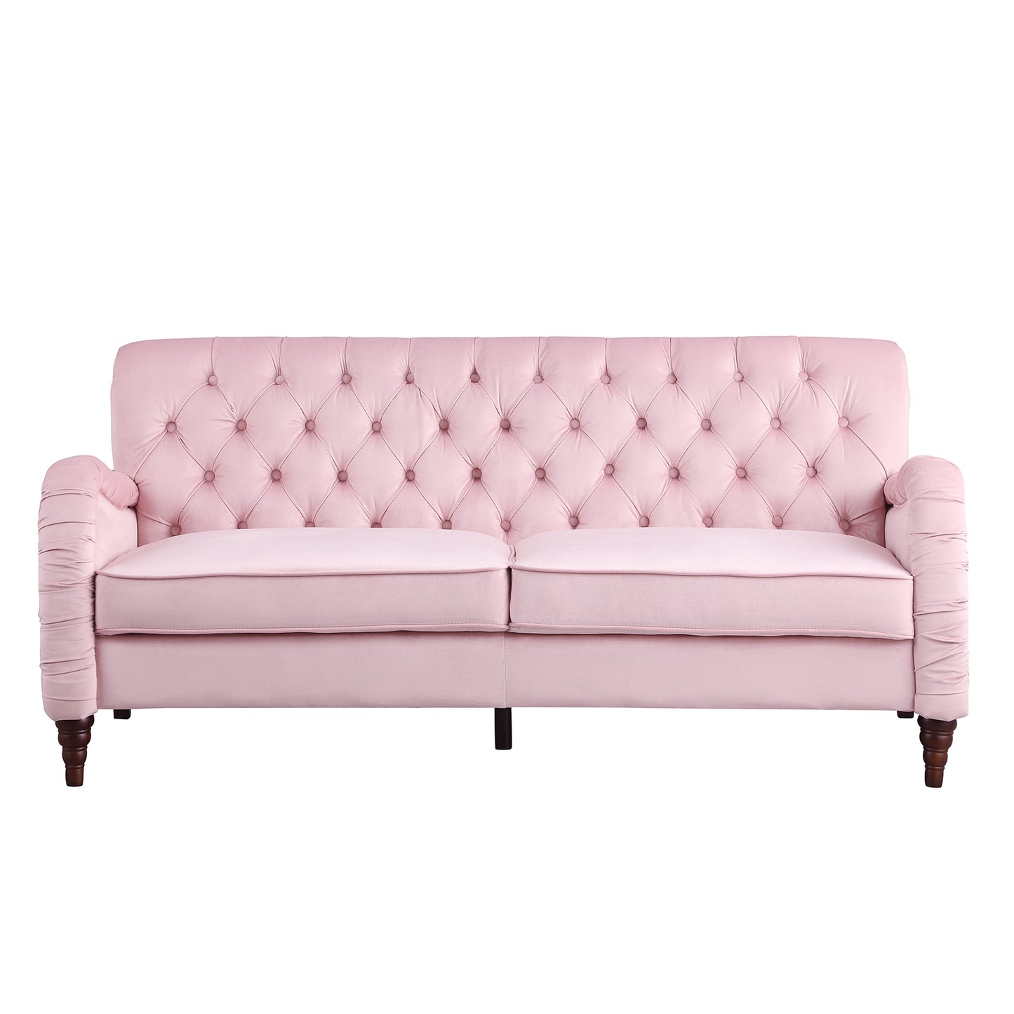 Chesterfield sofa ;3 seater ,modern sofa,Pink color