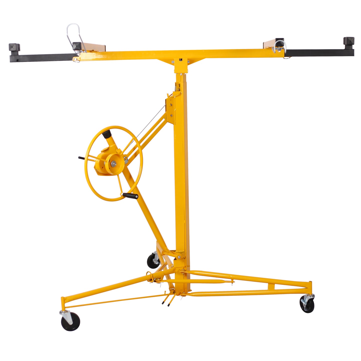 Drywall Panel hoist Drywall Lift Rolling Panel Hoist Jack Lifter 16ft yellow color