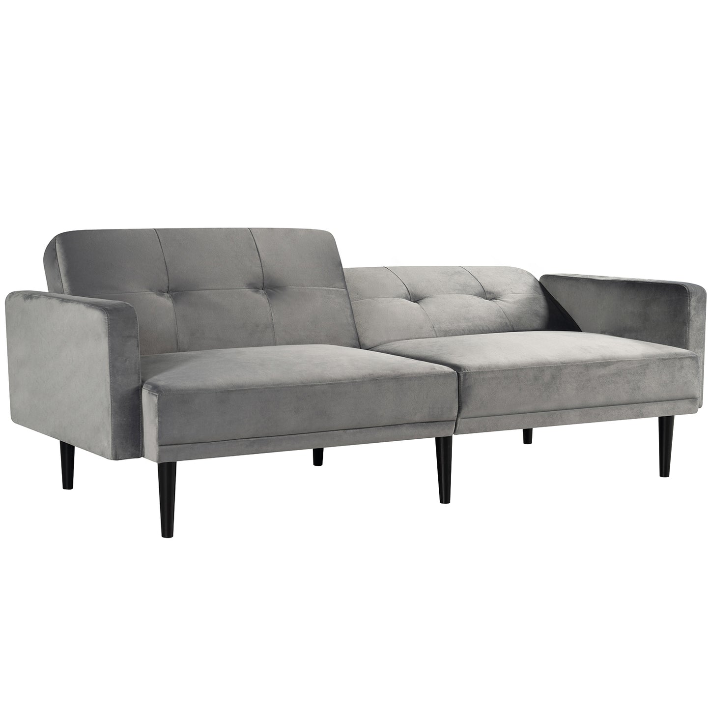 Modern 78" Convertible Double Folding Living Room Sofa Bed