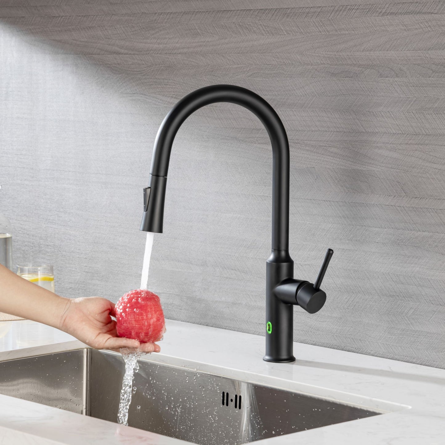 Rainlex Pull Down Touchless Kitchen Faucet