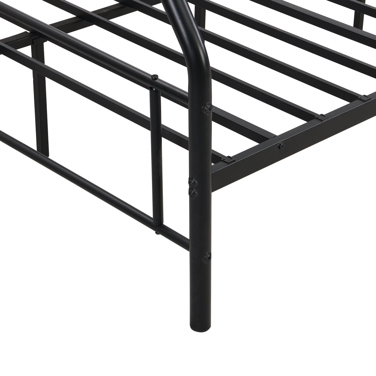 Efficient Steel Bunk Bed with Twin Over Full Design