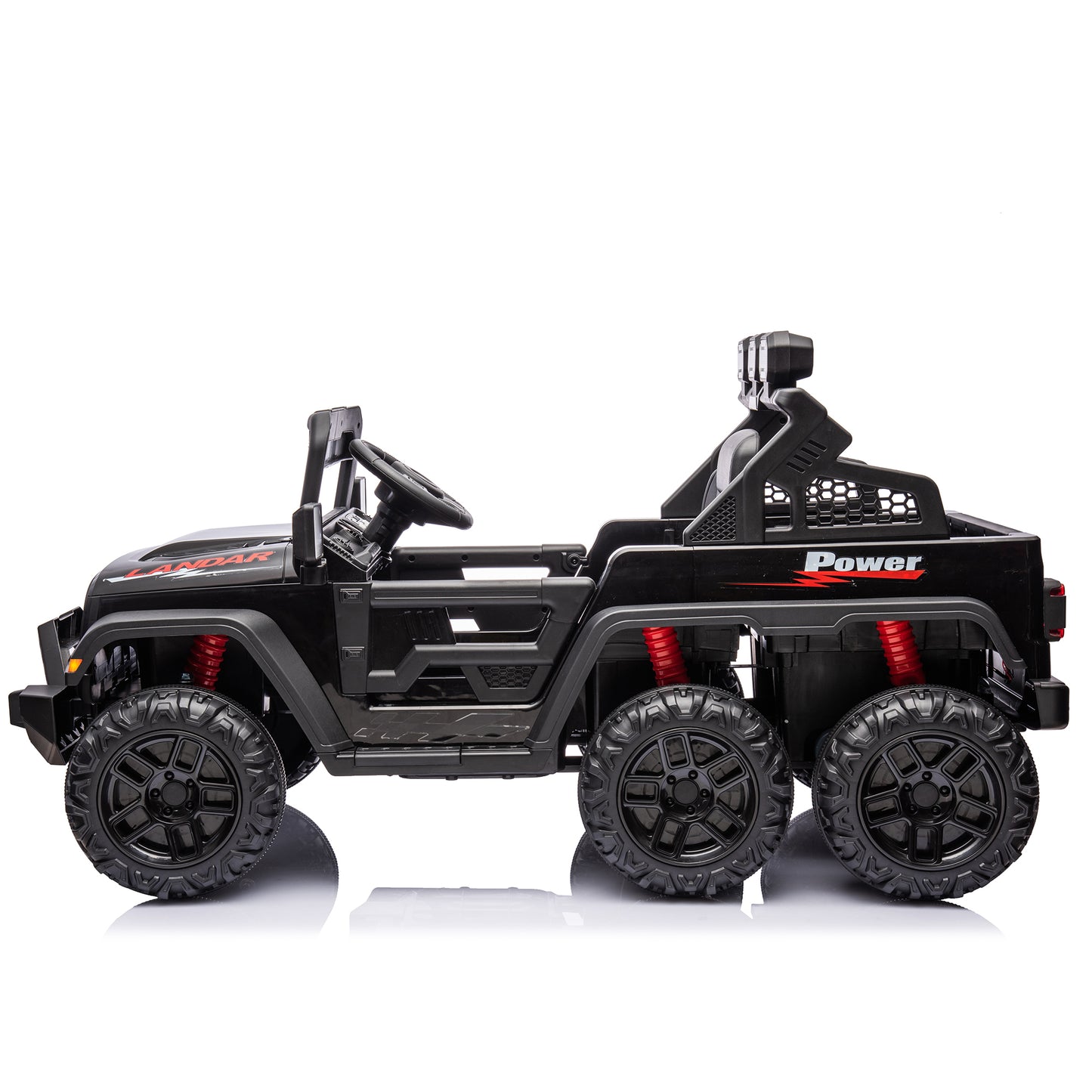 24V Ride On Large Pickup Truck Car for Kids with Remote Control and Bluetooth Music