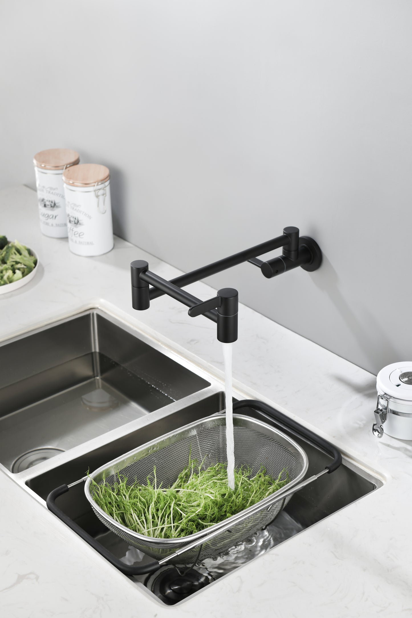 Pot Filler Faucet Wall Mount