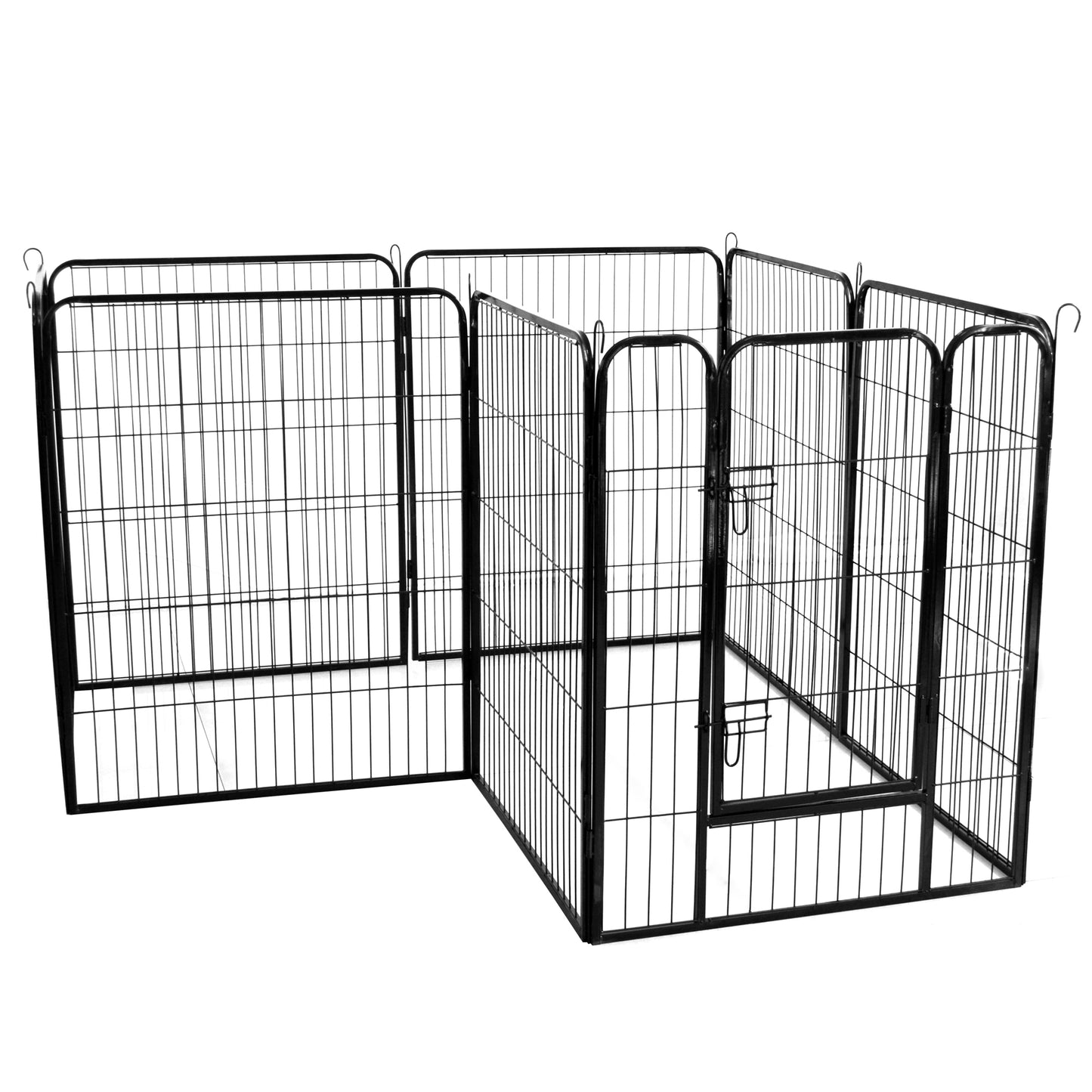 High Quality Wholesale Cheap Best Large Indoor Metal Puppy Dog Run Fence / Iron Pet Dog Playpen