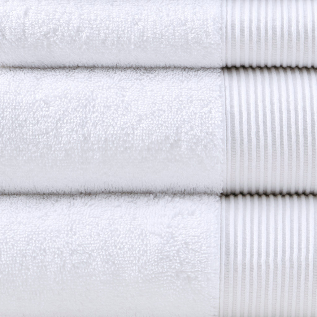 Luxurious Eco-Friendly 6 Piece Towel Set with Tencel Lyocell Blend