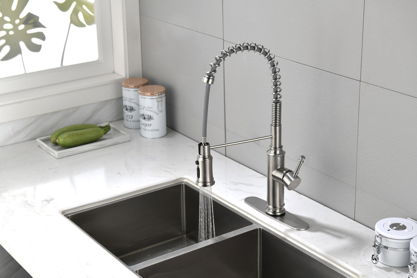 Touch Kitchen Faucet with Pull Down Sprayer