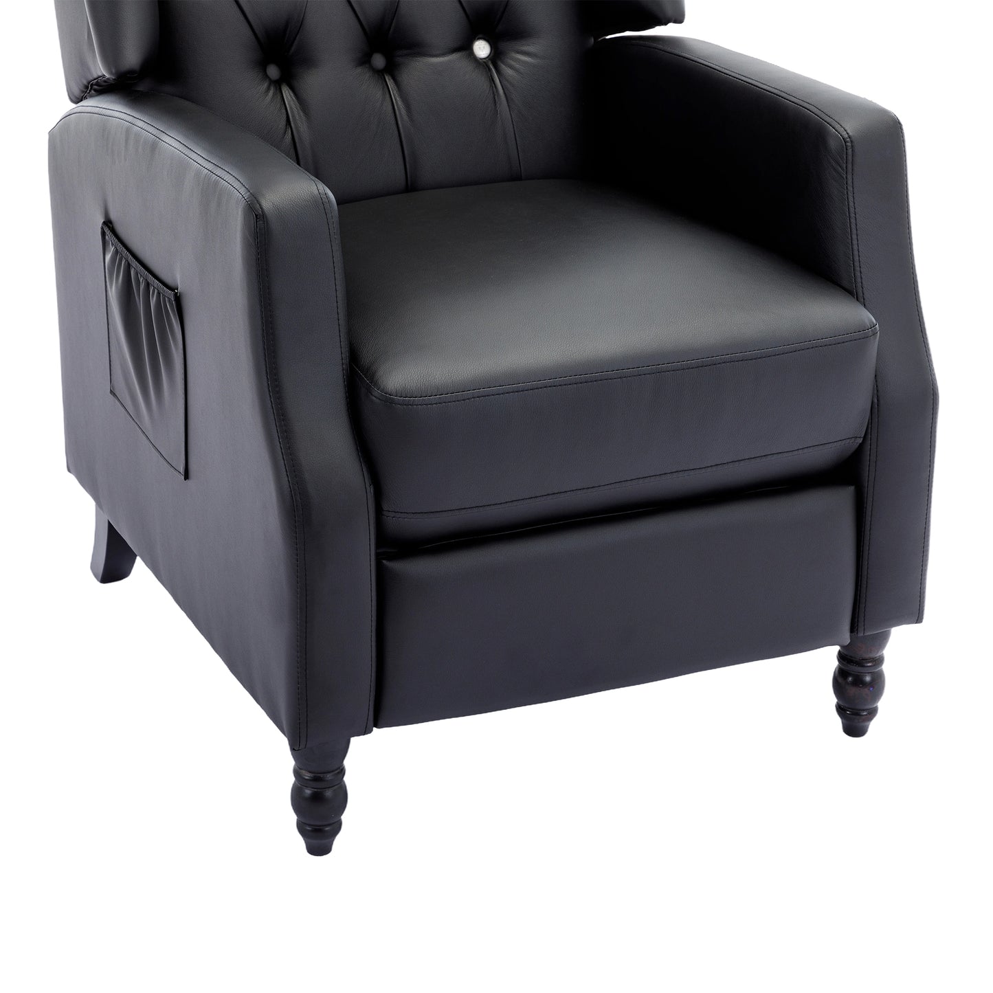 COOLMORE Modern Recliner Chair with Adjustable Functionality for Leisure and Comfort